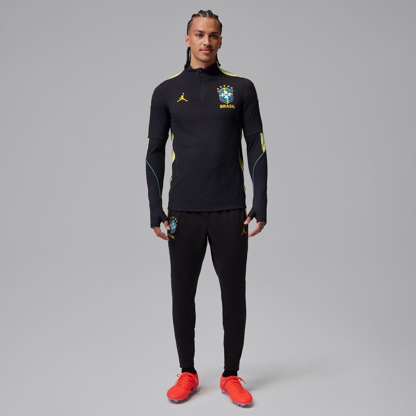 Conjunto de Treino Brasil 2026/27 Preto Masculina